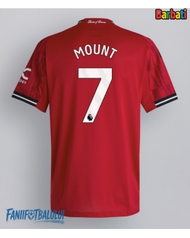 Manchester United Mason Mount #7 Tricou Fotbal Replică 2025-26 Barbati Acasa